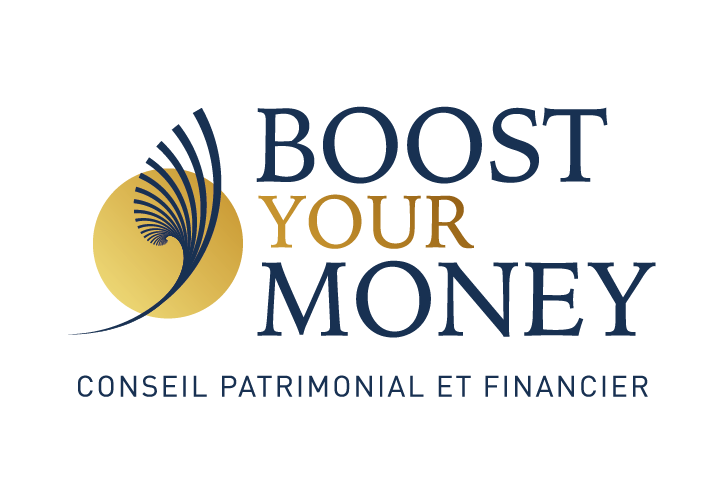 Logo boost your money conseil patrimonial et financier
